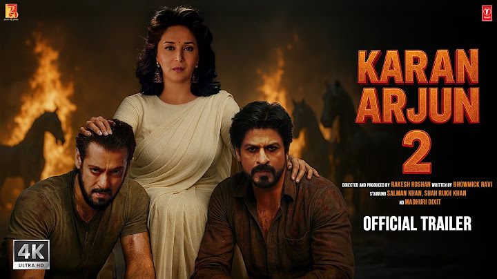 Karan Arjun 2 - Official Hindi Trailer | Salman Khan | Shahrukh Khan, Madhuri Dixit, New Movies 2024