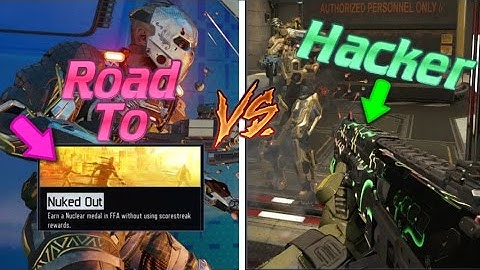 Road to "NUKED OUT" Vs "JITTER MOD HACKER" BO3 FFA