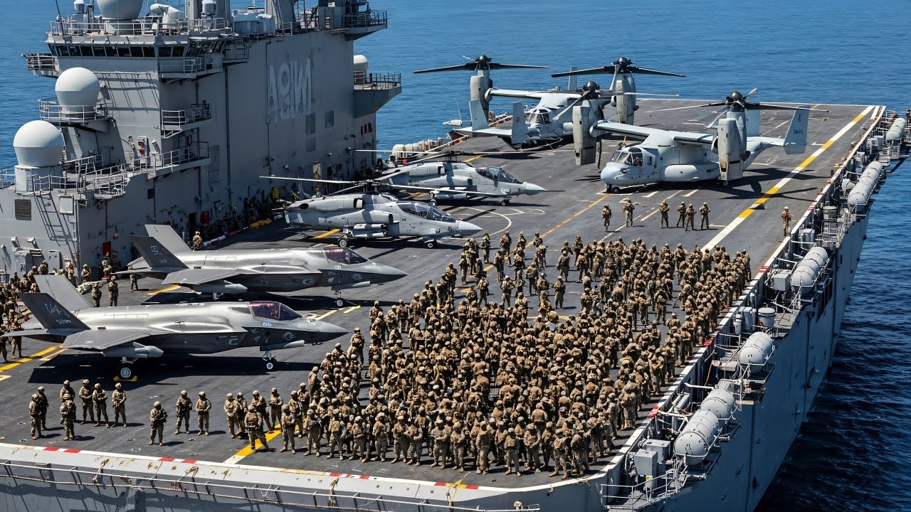 чрезвычайная операция Корпуса морской пехоты США на борту военного корабля США «Иводзима»