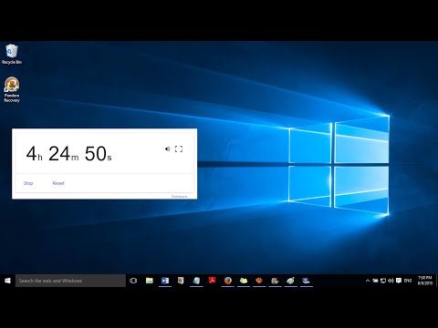 How to set alarm in laptop and pc with google.com