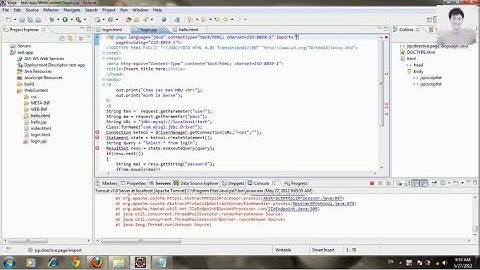 JSP FOR BEGINNER 2014 (Eclipse + Tomcat + Java) Part 1