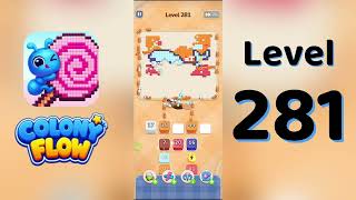 Colony Flow Level 281 Walkthrough | Full Gameplay | Solutionguruji