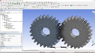 How to Set up a Gear FEA Analysis in ANSYS using Joints and Remote Displacements