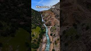The roaring Negin Shimbar waterfall in Khuzestan,Iran.#shorts#travel#nature#shortvideo#iran#art.