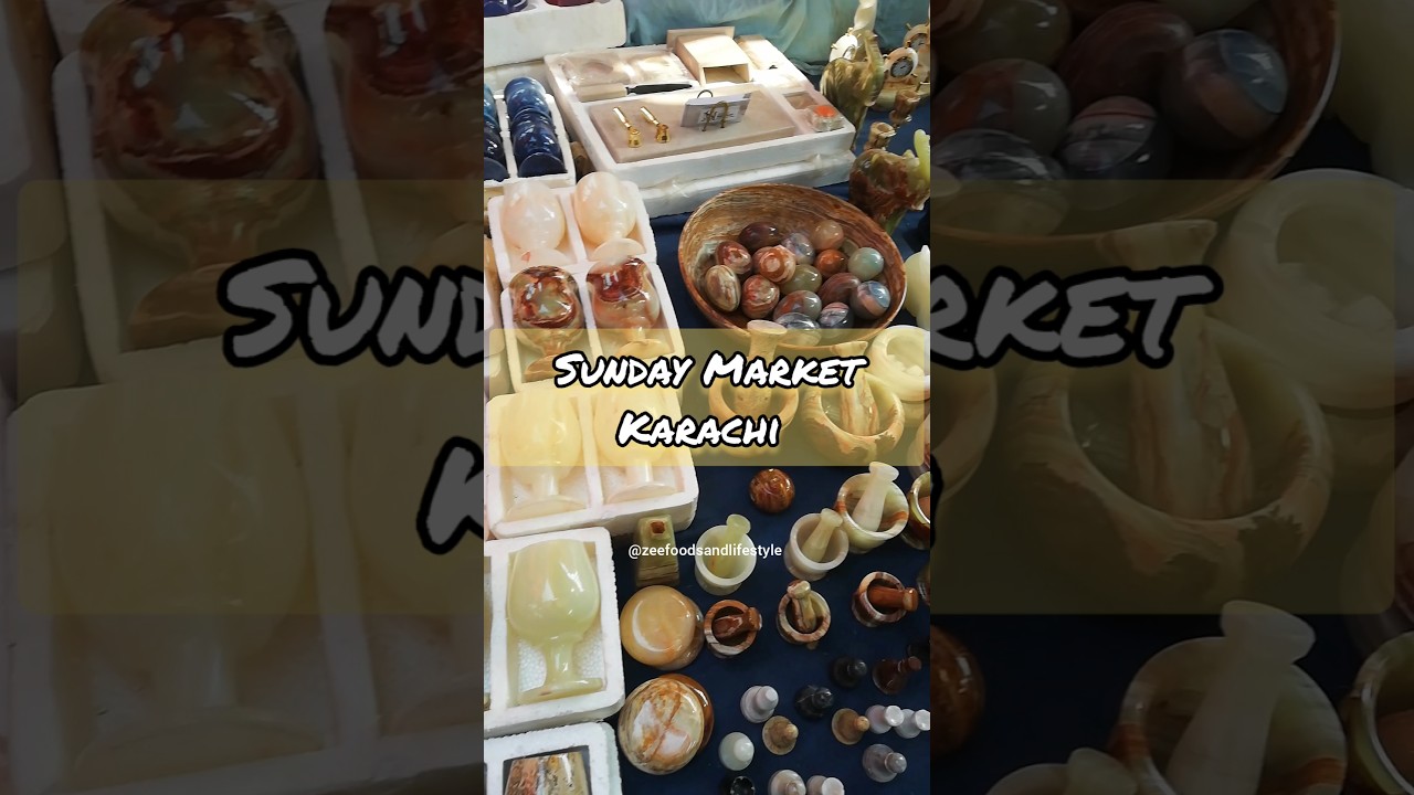 Sunday Market Karachi 