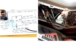 5-FOOT RELAY CIRCUIT DIAGRAM FOR CUTTING THE ENGINE FROM THE SIDE STAND, INSTALLING THE ALARM ON ...