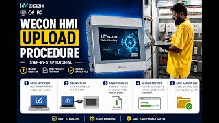 WECON HMI pi3070ie Upload & Backup Tutorial | Step-by-Step Guide by @simautomation #trending #hmi screenshot 3
