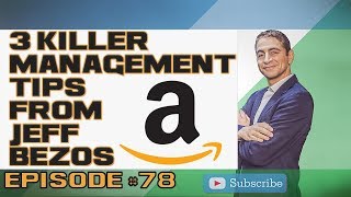 3 Killer Management Tips From Amazon’s Jeff Bezos