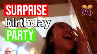 MY SURPRISE BIRTHDAY PARTY!! Vlogmas Day 9!! Nicole Laeno