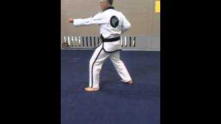 10th and 9th grade patterns by Master Ron Claassens (Chief Instructor, IMT)