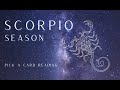 SCORPIO SEASON PICK A CARD