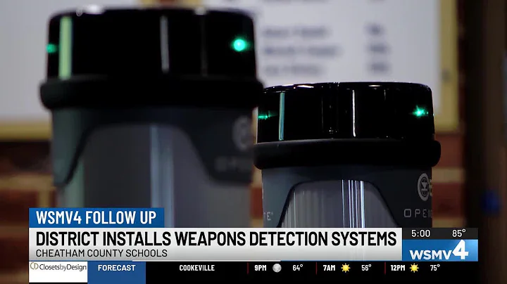 Weapon detection systems now helping protect Cheatham County Schools