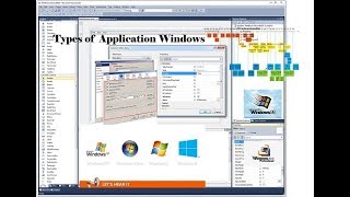 Types of  Application Windows screenshot 1