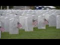 Community gather at Miramar National Cemetery to honor fallen service members ahead of Memorial Day
