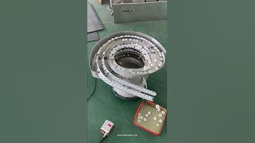 Button vibration sorting feeding bowl