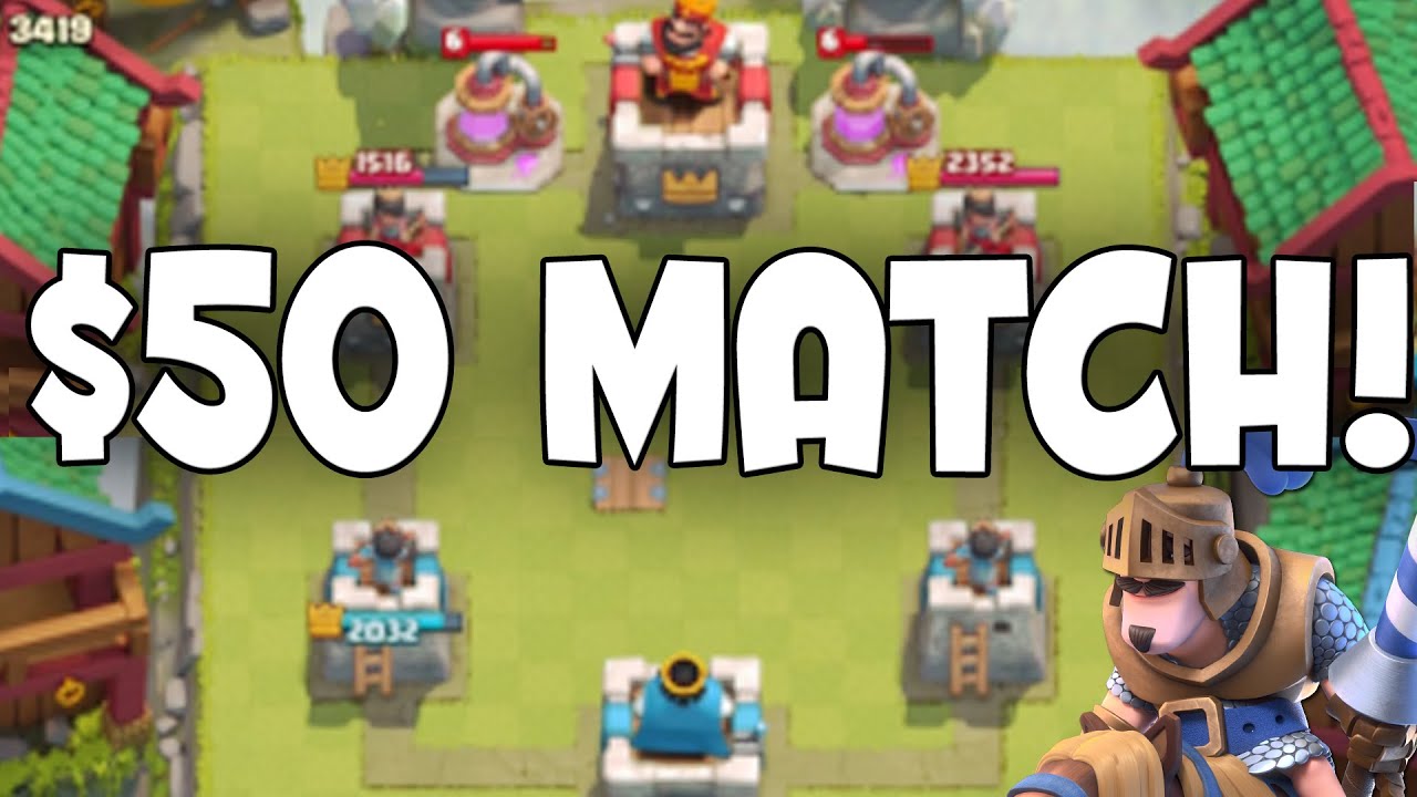 Clash Royale 50 Challenge Charity Match Vs NickatNyte YouTube