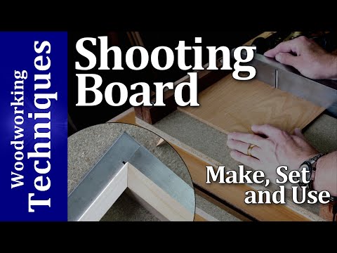 Make a Shooting Board / woodworking / unplugged