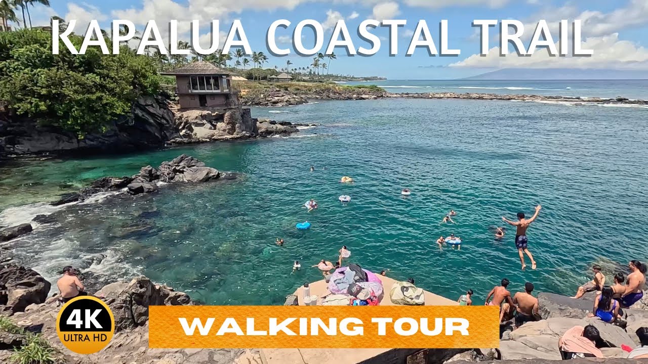 EXPERIENCE Maui's STUNNING Kapalua Coastal Trail in 4K 60FPS!