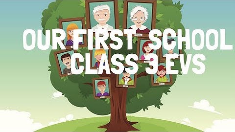 Our first  school  -class 3 evs #lesson explanation  in malayalam #ncert solutions .