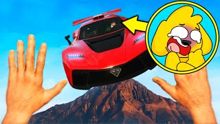 ¡CAEMOS AL VACIO! GTA 5 😱 AUTOS vs LOS COMPAS #1