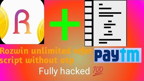 Rozwin app refer bypass script without otp | Payment proof| Unlimited trick| All subjects guru 🤑🤑