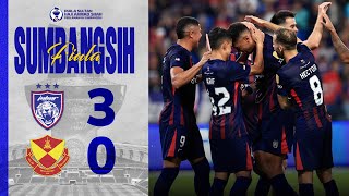 Johor Darul Ta'zim 3 - 0 Selangor FC | Sorotan Piala Sumbangsih 2025/26