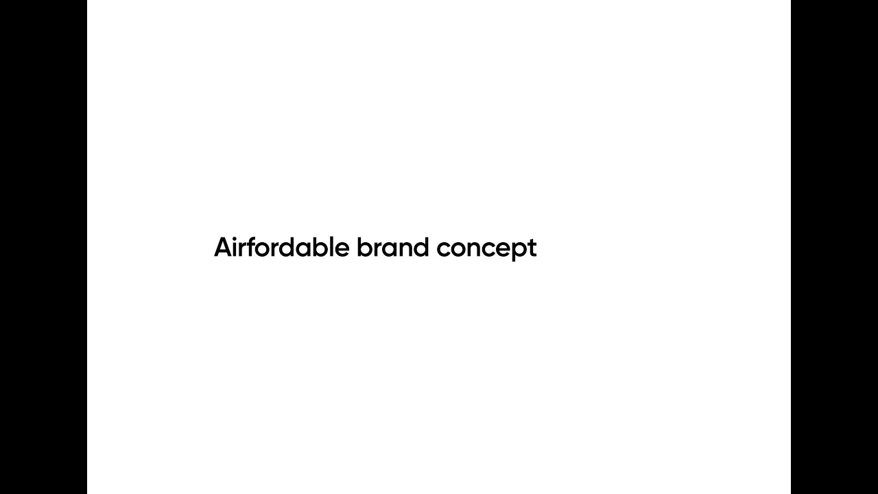 Airfordable 2.0 - The journey to our new brand logo