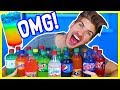 MIXING EVERY SODA FLAVOR TOGETHER - TASTE EXPERIMENT!