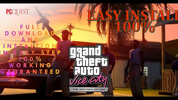 How To Install GTA Vice City Next Gen Edition Mod | Fast & Easy Method | BY KRIIT
