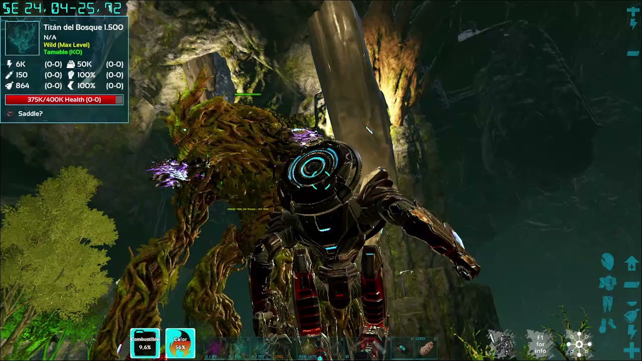 Domando al titan del bosque - Ark Vikings Pve