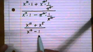 Simplify complex fraction - 3 - robichaud