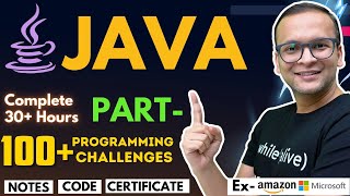🚀🔥 JAVA Complete Course Part-1 (2024) | 100+ Programming Challenges screenshot 5