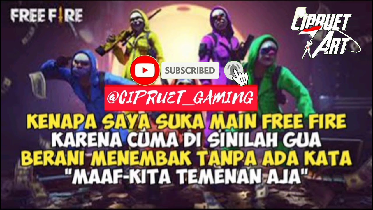  Kata kata  Bijaksana dalam FREE  FIRE   YouTube