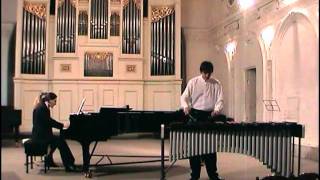 N.Rosauro. Marimba concerto 1st mov. - Sergei Lopatin & Ilya Tishkov