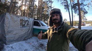 KARAVANIMA DÜSÜK BÜTÇELİ OTURMA ODASI EKLEDİM \\ KIŞ BAHÇESİ