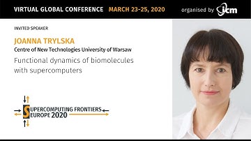 Joanna Trylska | Functional dynamics of biomolecules with supercomputers