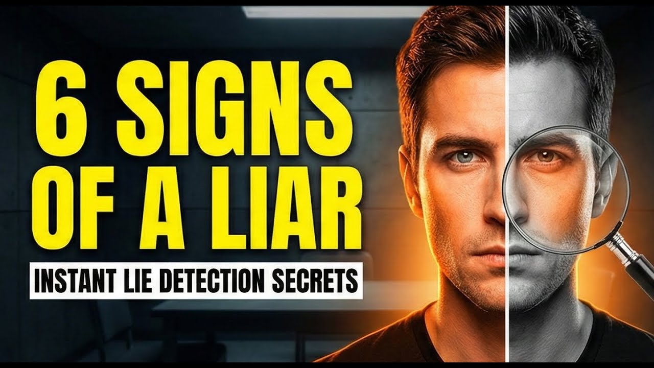 6 Psychological Tricks To Spot A Liar Instantly