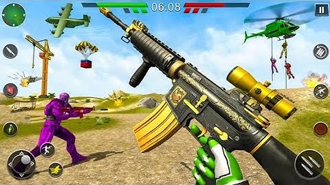 Robot Fps Shooting Strike 2 _ Modern Robot Gun Shooting Games _ Android Gameplay