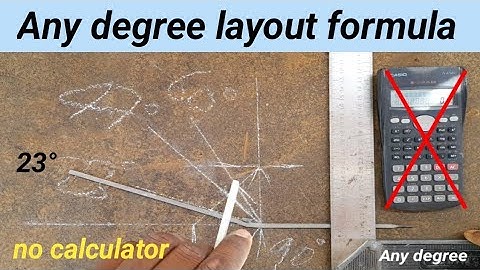 layout kaise mare, layout formula any degree