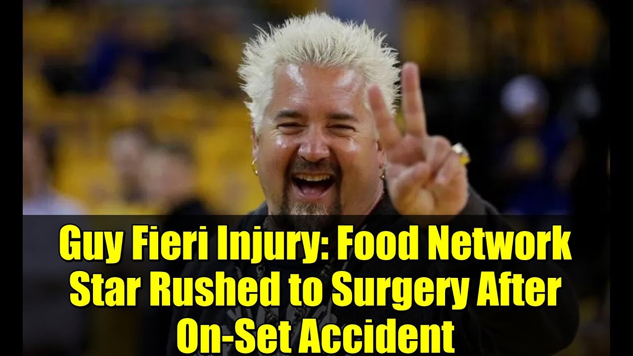 Травма Гая Фиери: звезда Food Network доставлена ​​на операцию после несчастного случая на съёмоч...