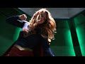 Supergirl Fight Practice under Kryptonite Emitter CBS TV Melissa Benoist Scene 2