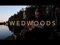 Solo BBQ Camp by The Lake - Canvas Lavvu Poncho Bushcraft Chair - Bluegrass Guitar Picking