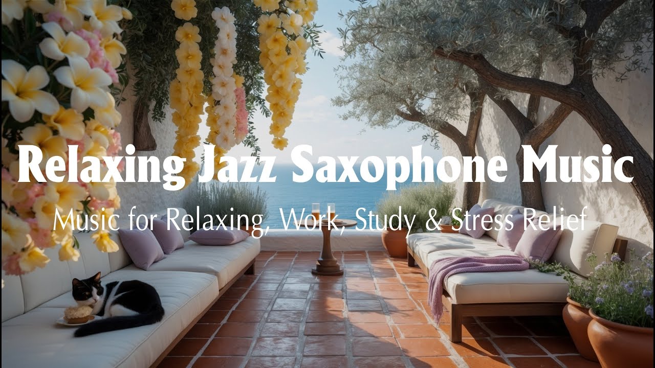 Спокойное джазовое утро 🎹 Саксофон и фортепиано — атмосфера для продуктивной работы
