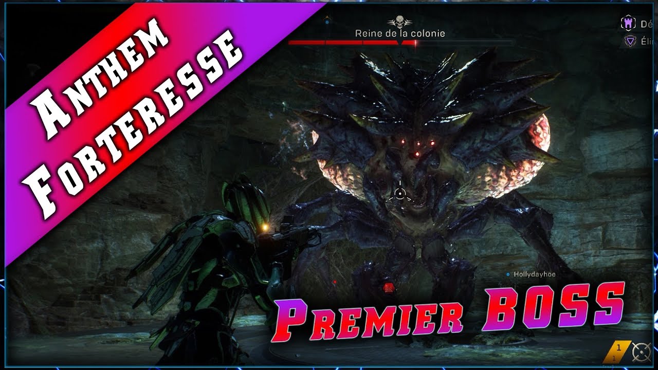 Anthem • Forteresse & Premier Boss ► Anthem Gameplay Fr