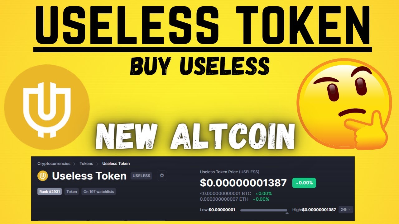 How to Buy Useless crypto/Token in pancakeswap | USELESS coin