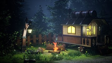 Wagon on The Path (Unreal Engine 4)