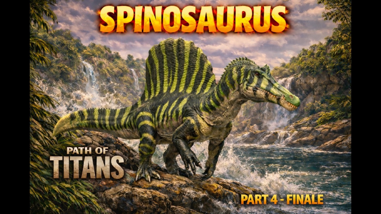 Spinosaurus Riparia Official Servers - Solo Gameplay (Part 4 - Finale) | Path of Titans