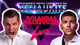 'Nesiaukite live'  Rolandas Mackevičius