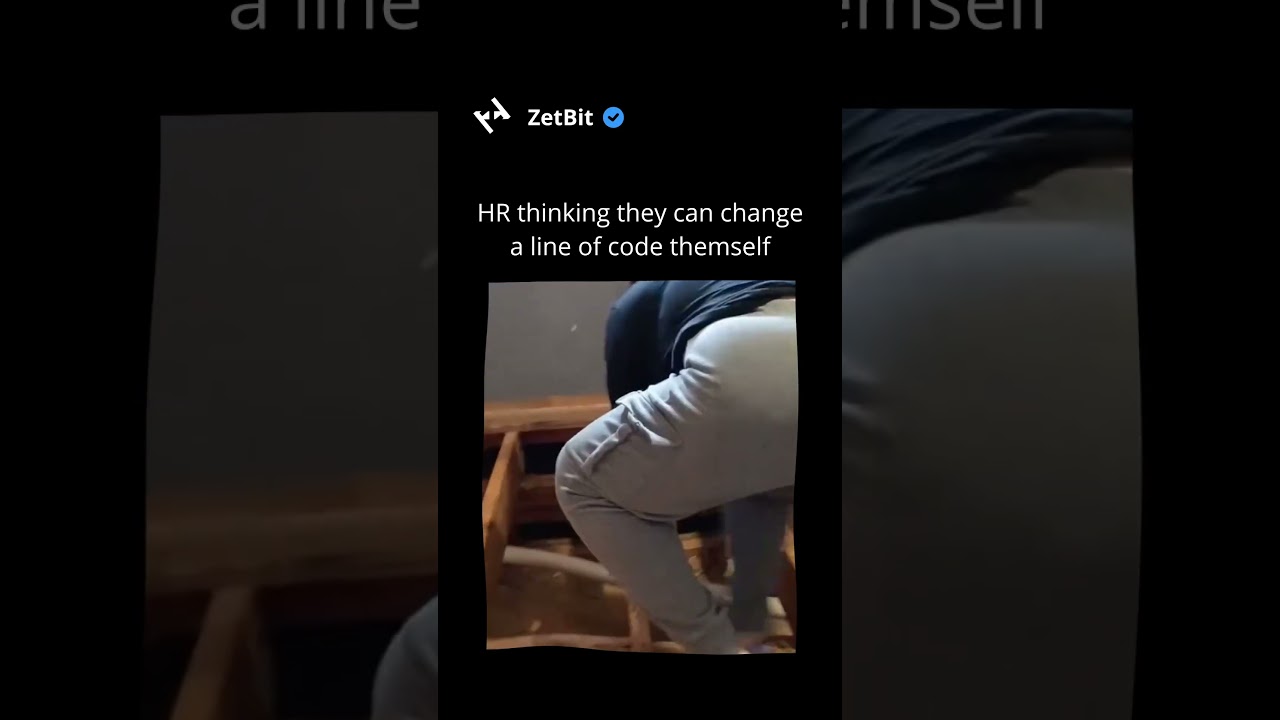 HR thinking they can change a line of code themself #programmer #coding #codinglife