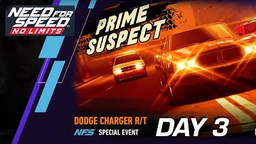 NFS No Limits | PRIME SUSPECT | Day3 - BLITZ | [1728 x 1080] - No Commentary